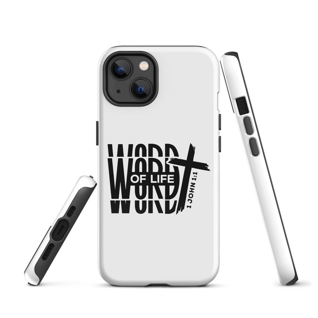 Christian Phone Case Word of Life White for iPhone® iPhone® Phone Cases   