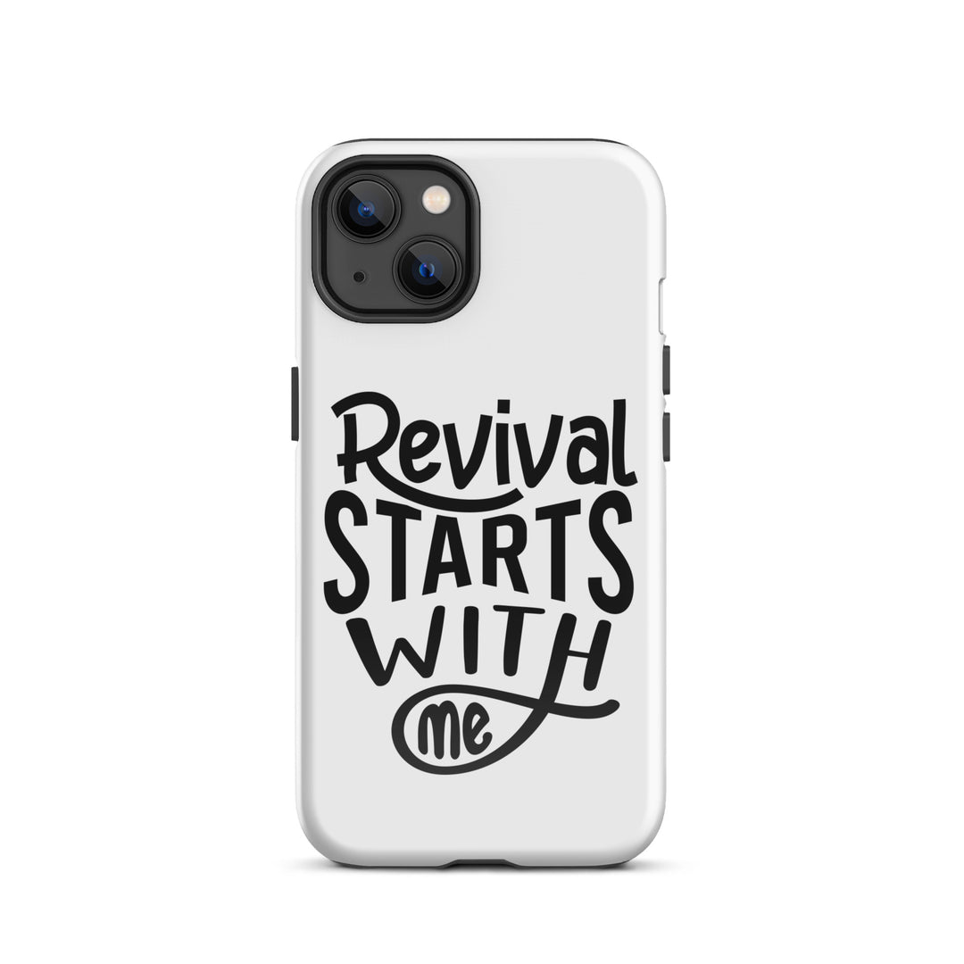 Christian Phone Case Revival Starts With Me White for iPhone® iPhone® Phone Cases Glossy iPhone 13 