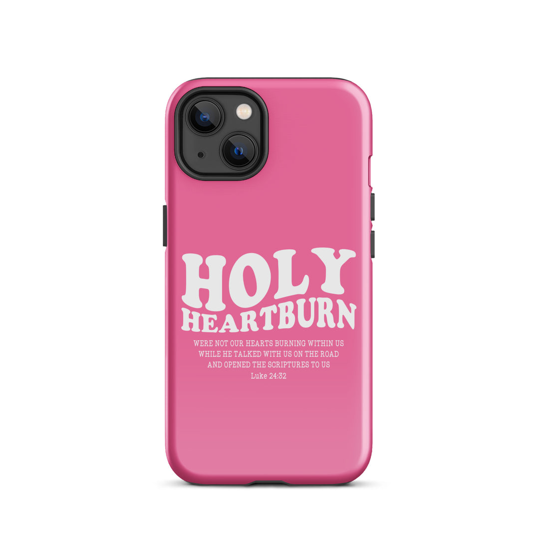 Christian Phone Case Holy Heartburn Pink  for iPhone® iPhone® Phone Cases Glossy iPhone 13 