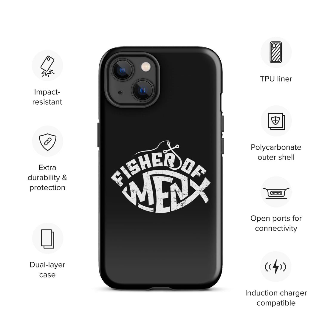 Christian Phone Case Fisher of Men Black for iPhone® iPhone® Phone Cases   