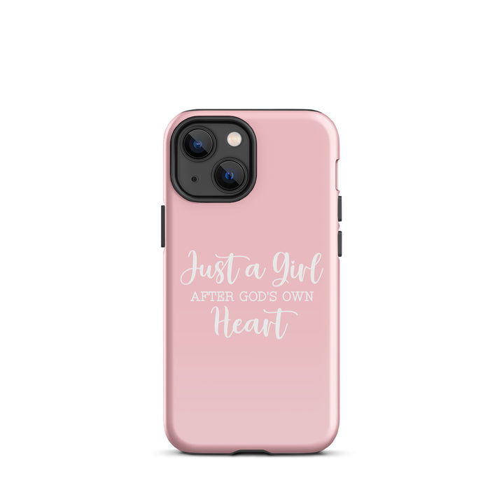 Christian Phone Case Girl After God's Heart for iPhone® iPhone® Phone Cases Glossy iPhone 13 mini 