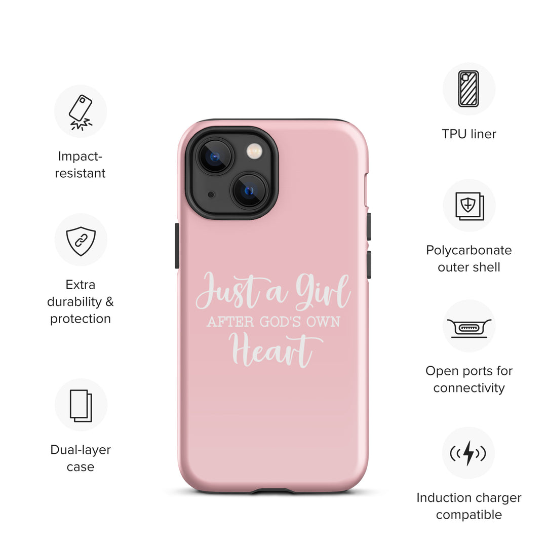 Christian Phone Case Girl After God's Heart for iPhone® iPhone® Phone Cases   