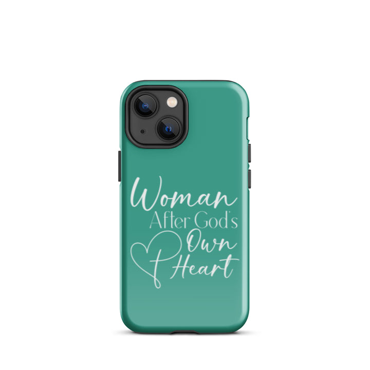 Christian Phone Case Woman After God's Heart for iPhone® iPhone® Phone Cases Glossy iPhone 13 mini 