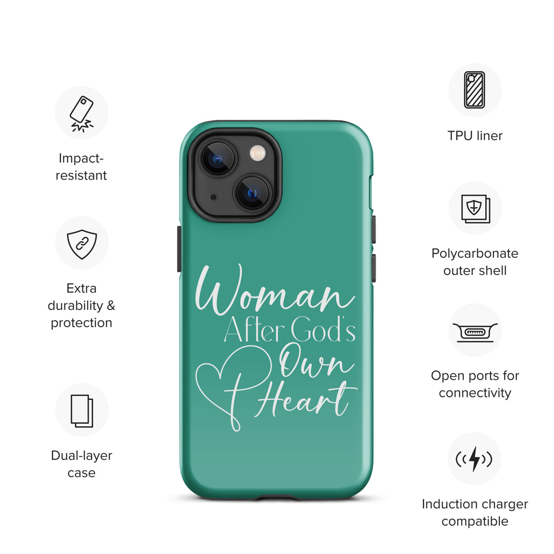 Christian Phone Case Woman After God's Heart for iPhone® iPhone® Phone Cases   