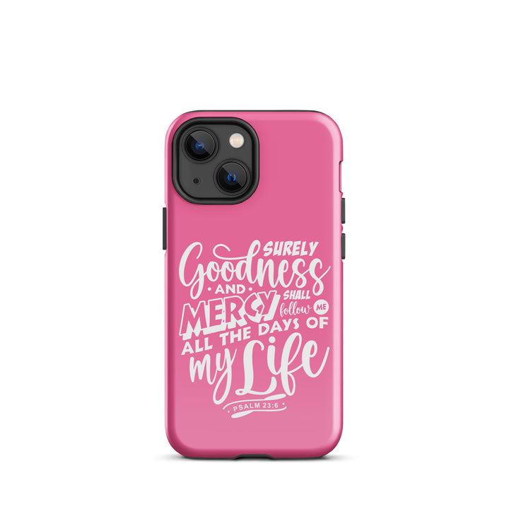 Christian Phone Case Goodness and Mercy for iPhone® iPhone® Phone Cases Glossy iPhone 13 mini 