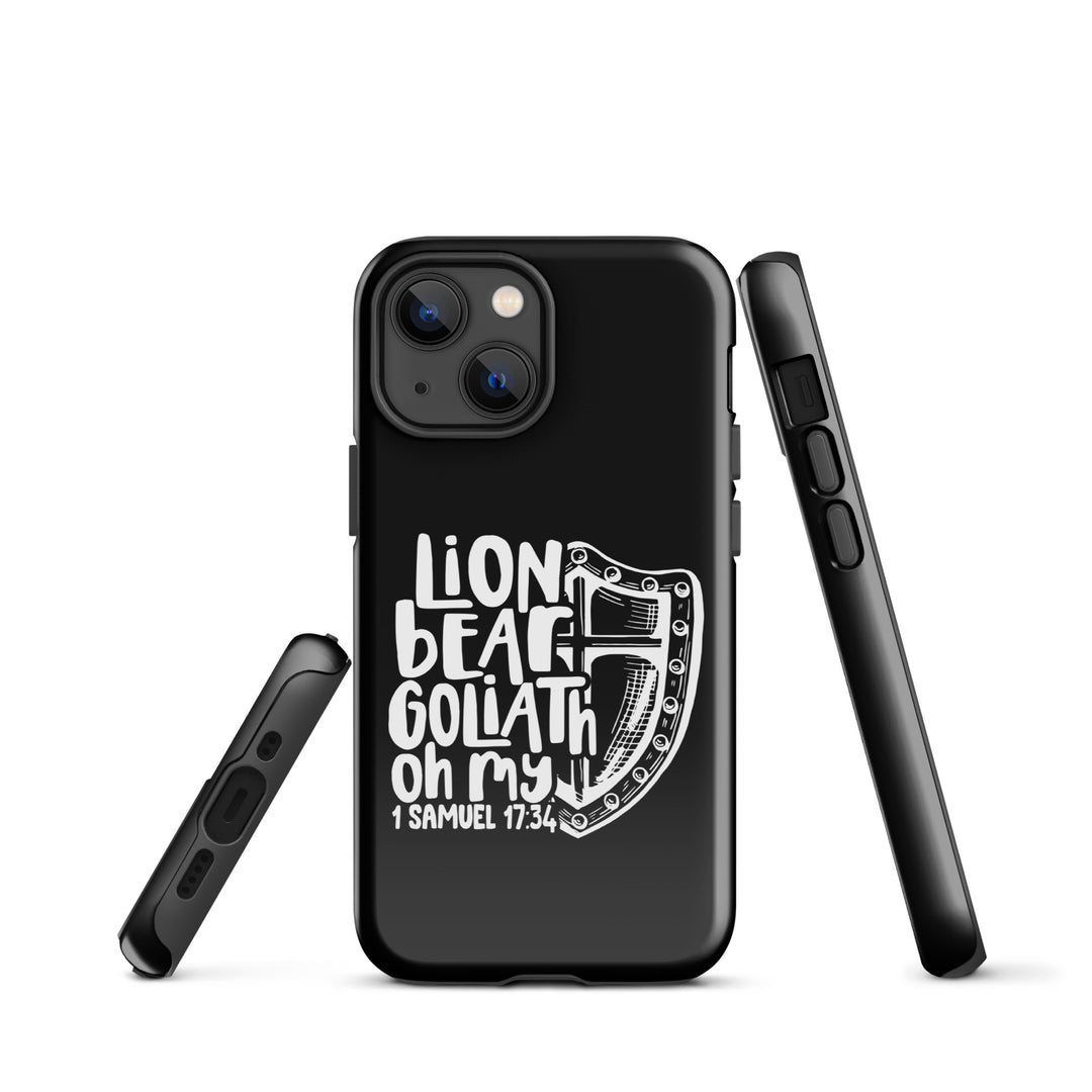 Christian Phone Case Lion Bear Goliath Oh My for iPhone® iPhone® Phone Cases   