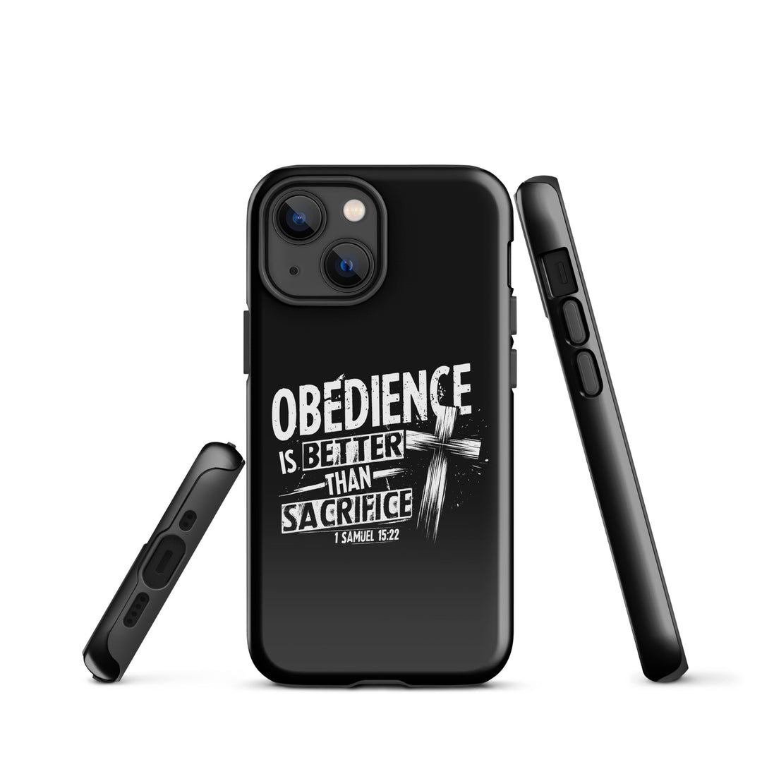 Christian Phone Case Obedience Is Better for iPhone® iPhone® Phone Cases   