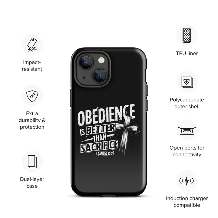 Christian Phone Case Obedience Is Better for iPhone® iPhone® Phone Cases   