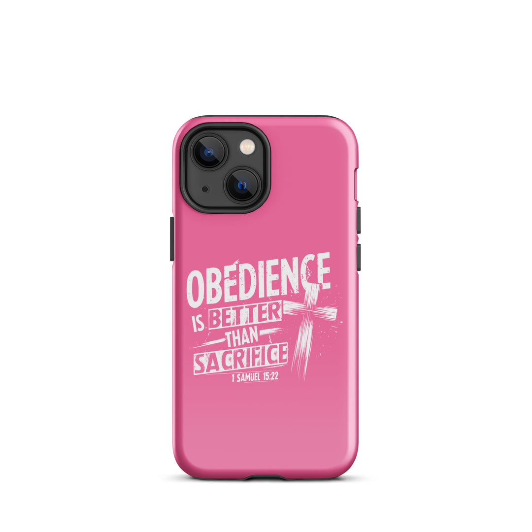 Christian Phone Case Obedience IS Better for iPhone® iPhone® Phone Cases Glossy iPhone 13 mini 