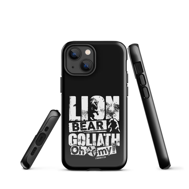 Christian Phone Case Lion Bear Goliath for iPhone® iPhone® Phone Cases   