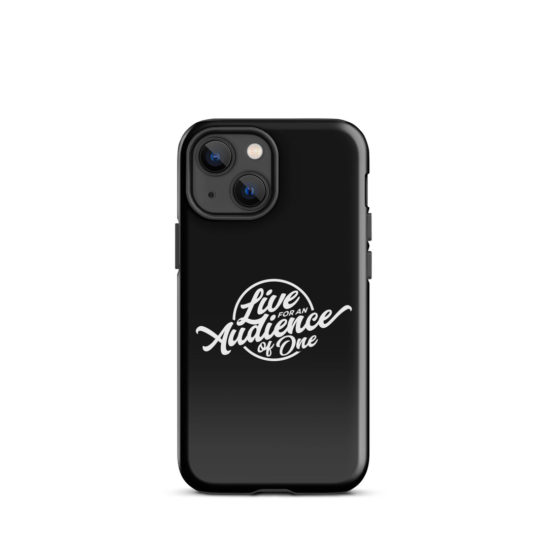 Christian Phone Case Audience of One Black for iPhone® iPhone® Phone Cases Glossy iPhone 13 mini 