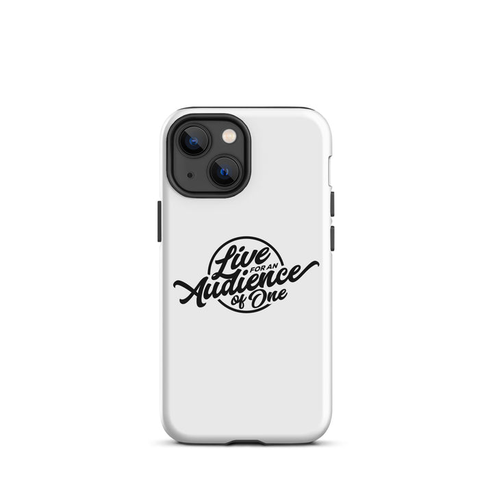 Christian Phone Case Audience of One White for iPhone® iPhone® Phone Cases Glossy iPhone 13 mini 