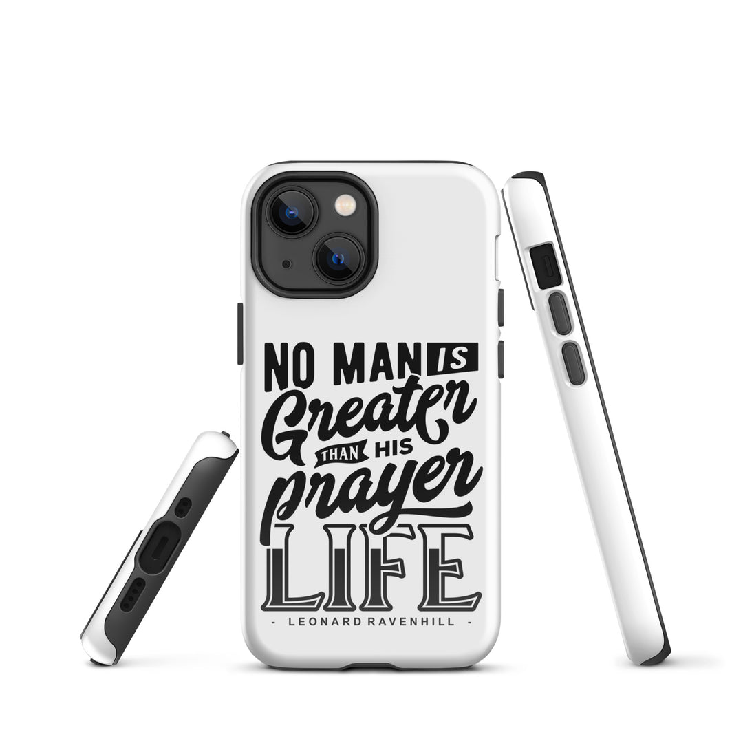 Christian Phone Case Prayer Life White for iPhone® iPhone® Phone Cases   