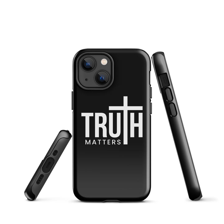 Christian Phone Case Truth Matters Black for iPhone® iPhone® Phone Cases   