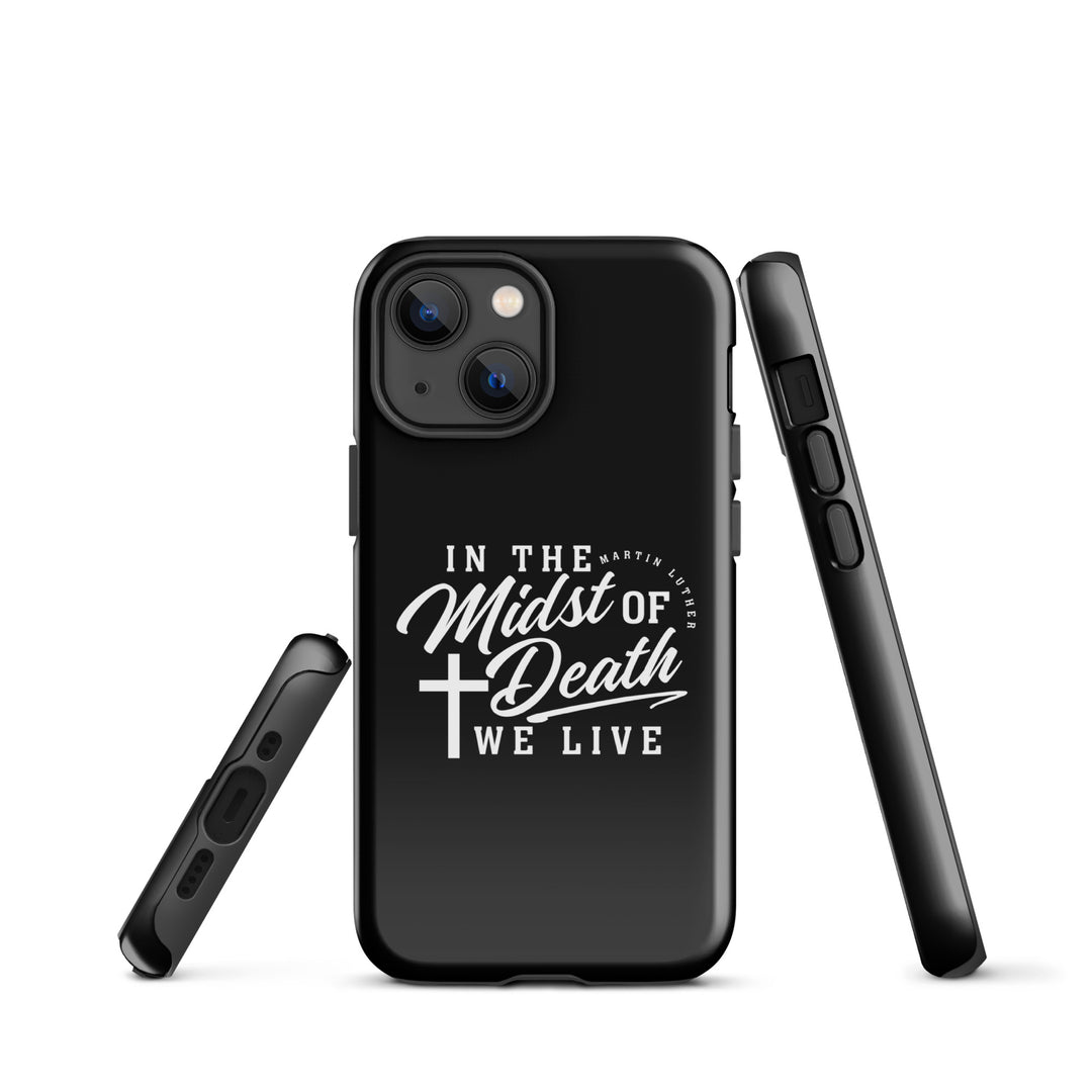 Christian Phone Case Midst of Death Black for iPhone® iPhone® Phone Cases   