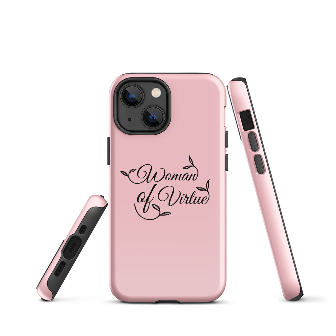 Christian Phone Case Woman of Virtue Pink for iPhone® iPhone® Phone Cases   