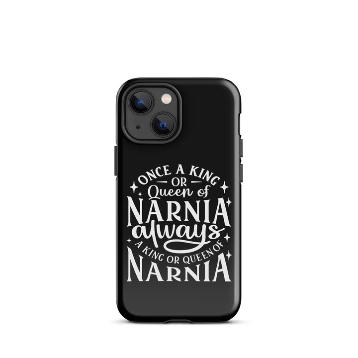 Christian Phone Case King or Queen Narnia Black for iPhone® iPhone® Phone Cases Glossy iPhone 13 mini 