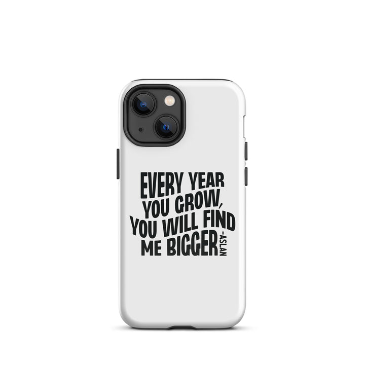 Christian Phone Case Every Year You Grow White  for iPhone® iPhone® Phone Cases Glossy iPhone 13 mini 