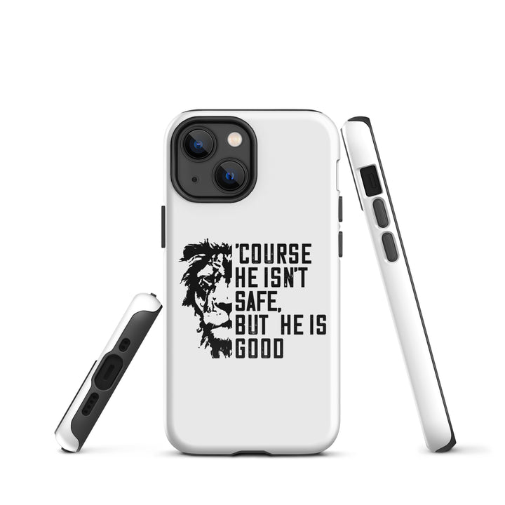 Christian Phone Case 'Course He Isn't Safe White for iPhone® iPhone® Phone Cases   