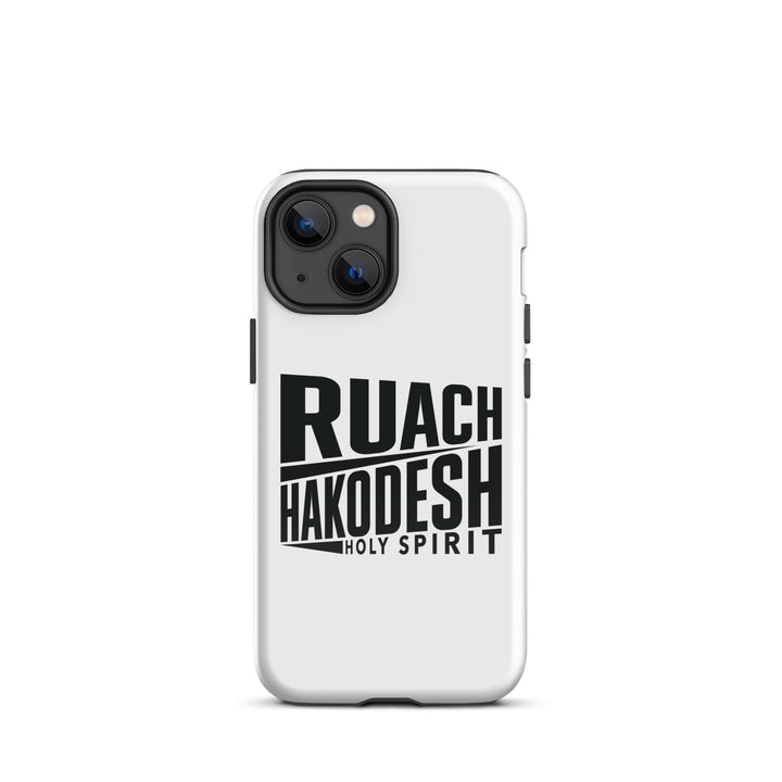 Christian Phone Case Ruach Hakodesh Holy Spirit White for iPhone® iPhone® Phone Cases Glossy iPhone 13 mini 