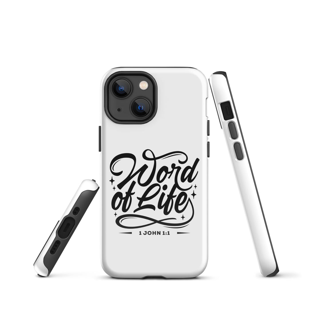 Christian Phone Case Word of Life White for iPhone® iPhone® Phone Cases   