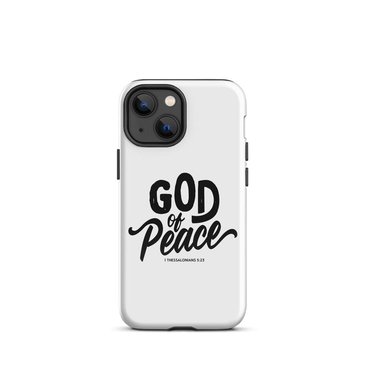 Christian Phone Case God of Peace White for iPhone® iPhone® Phone Cases Glossy iPhone 13 mini 