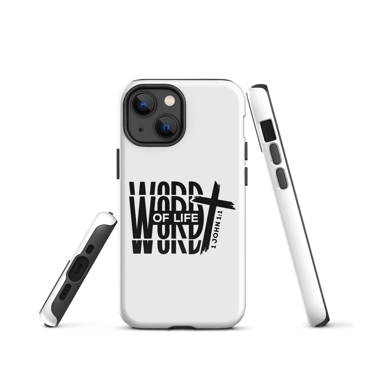 Christian Phone Case Word of Life White for iPhone® iPhone® Phone Cases   