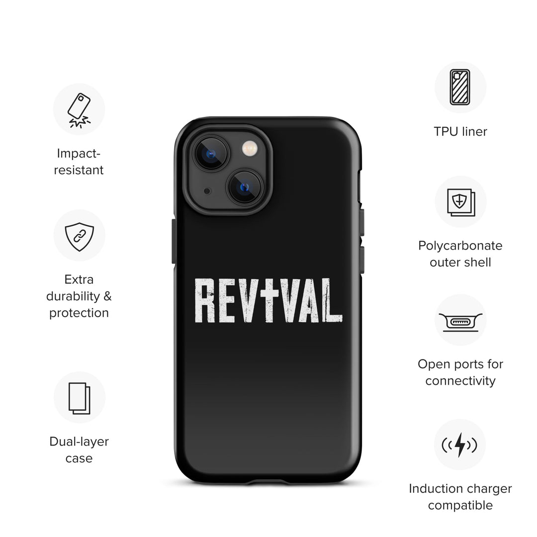 Christian Phone Case Revival Black for iPhone® iPhone® Phone Cases   