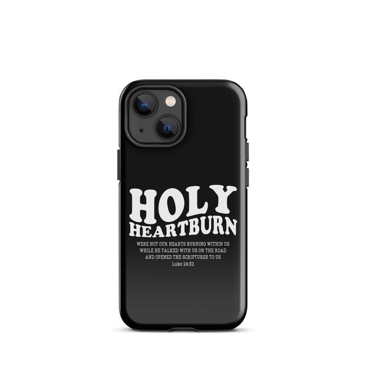 Christian Phone Case Holy Heartburn Black for iPhone® iPhone® Phone Cases Glossy iPhone 13 mini 