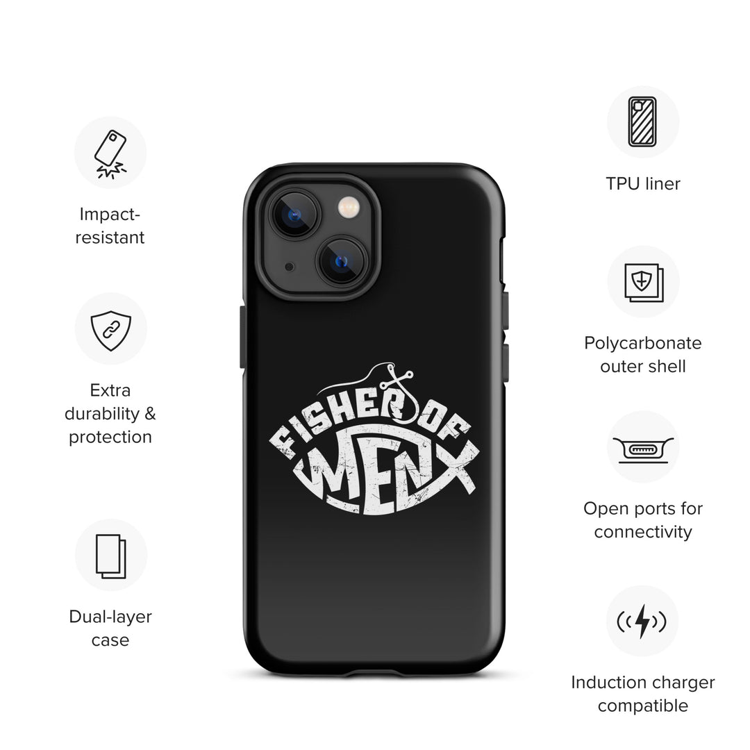 Christian Phone Case Fisher of Men Black for iPhone® iPhone® Phone Cases   