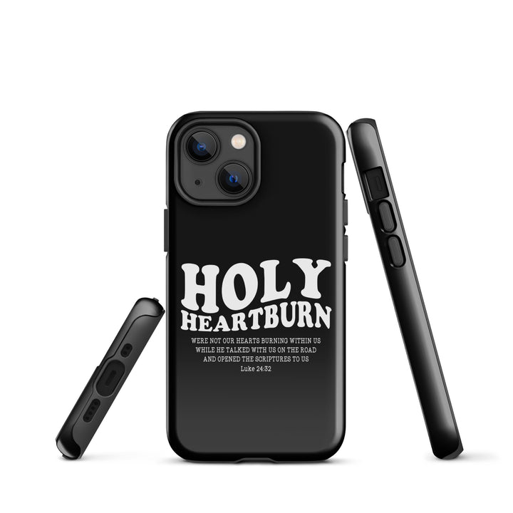 Christian Phone Case Holy Heartburn Black for iPhone® iPhone® Phone Cases   