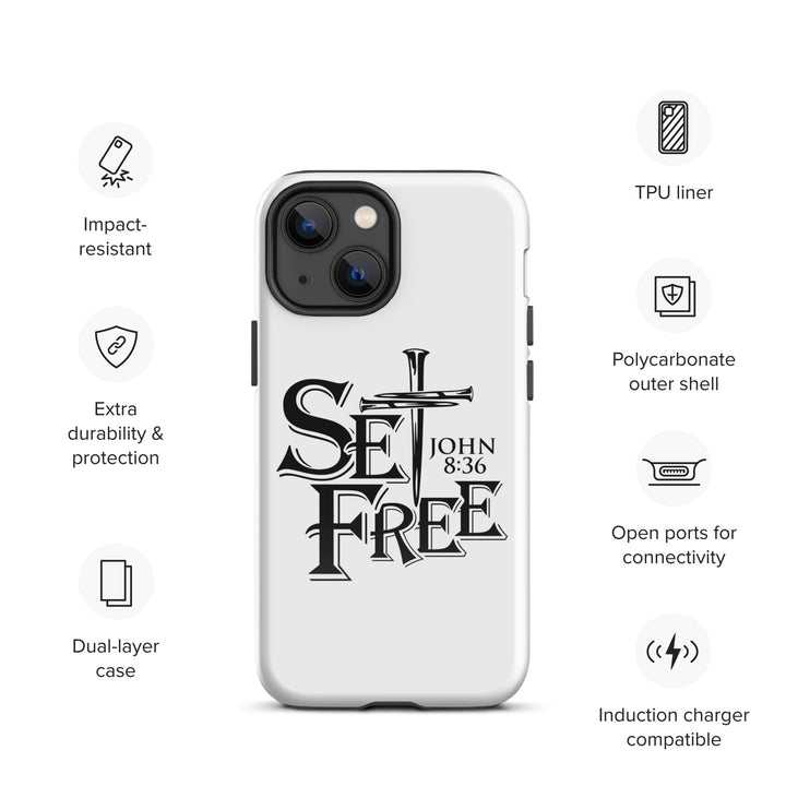 Christian Phone Case Set Free White for iPhone® iPhone® Phone Cases   