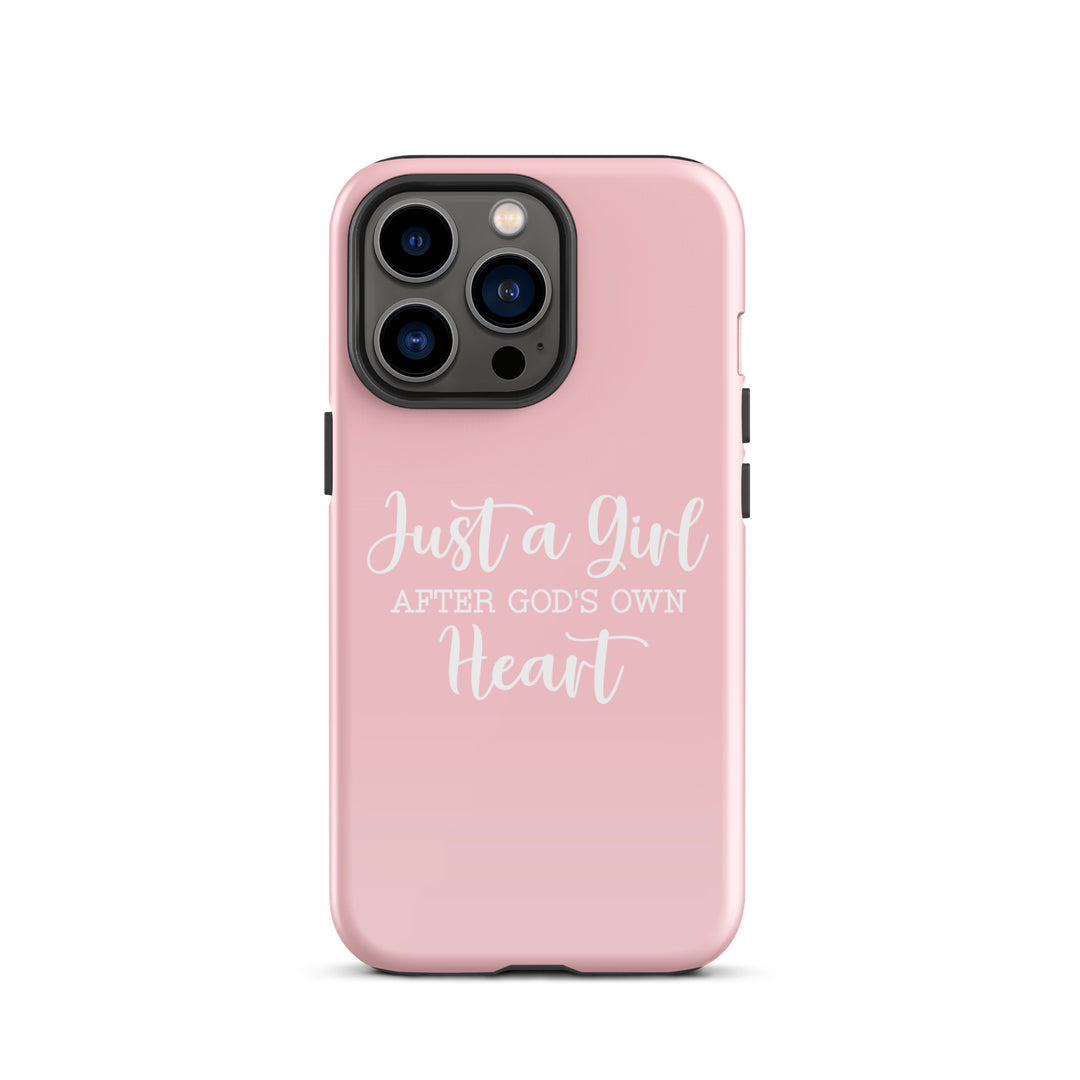 Christian Phone Case Girl After God's Heart for iPhone® iPhone® Phone Cases Glossy iPhone 13 Pro 