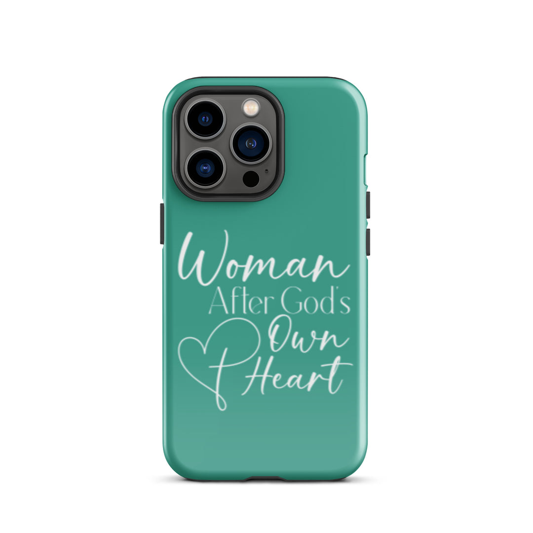 Christian Phone Case Woman After God's Heart for iPhone® iPhone® Phone Cases Glossy iPhone 13 Pro 