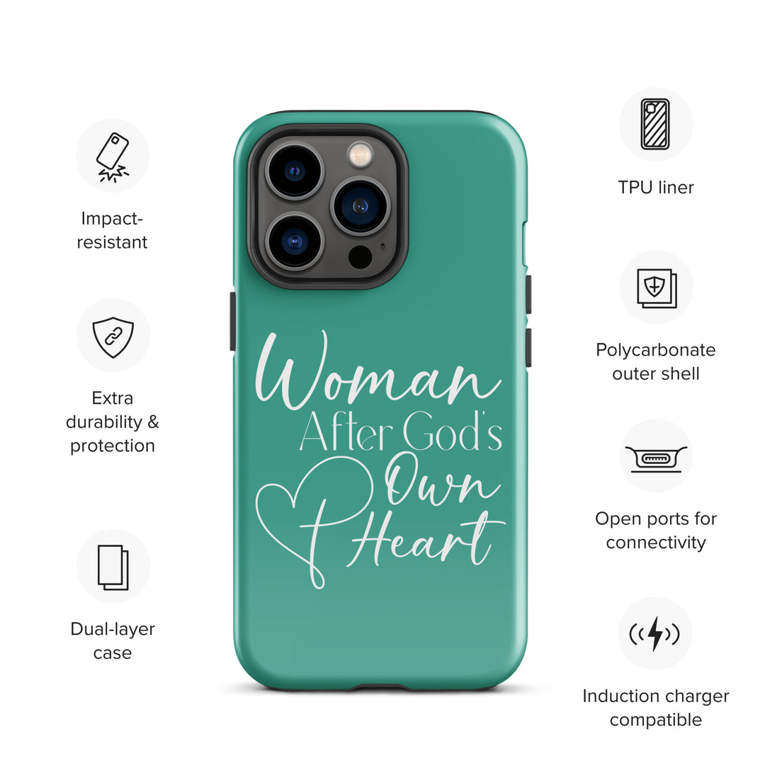 Christian Phone Case Woman After God's Heart for iPhone® iPhone® Phone Cases   