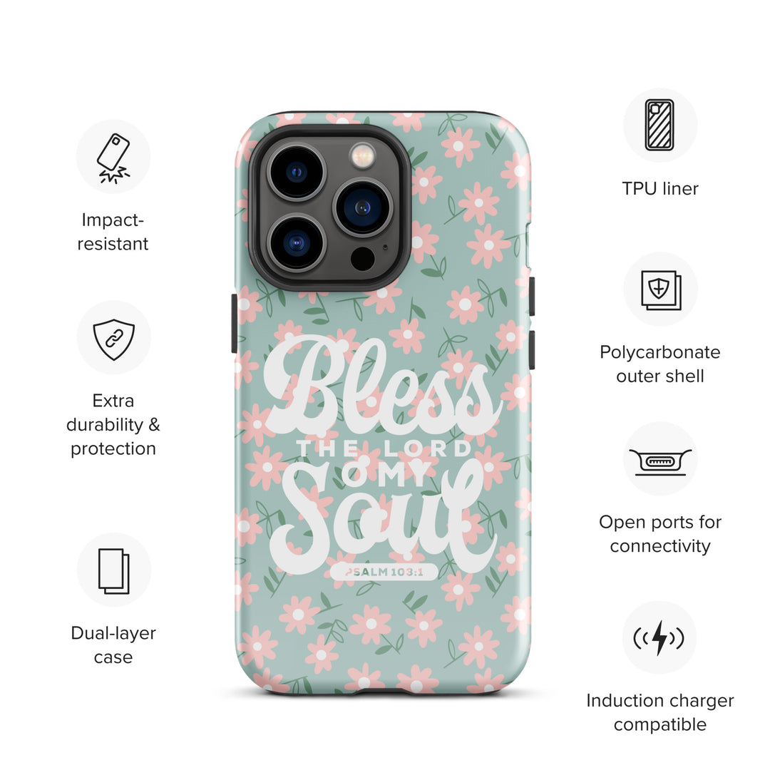 Christian Phone Case Bless The Lord Daisy for iPhone® iPhone® Phone Cases   