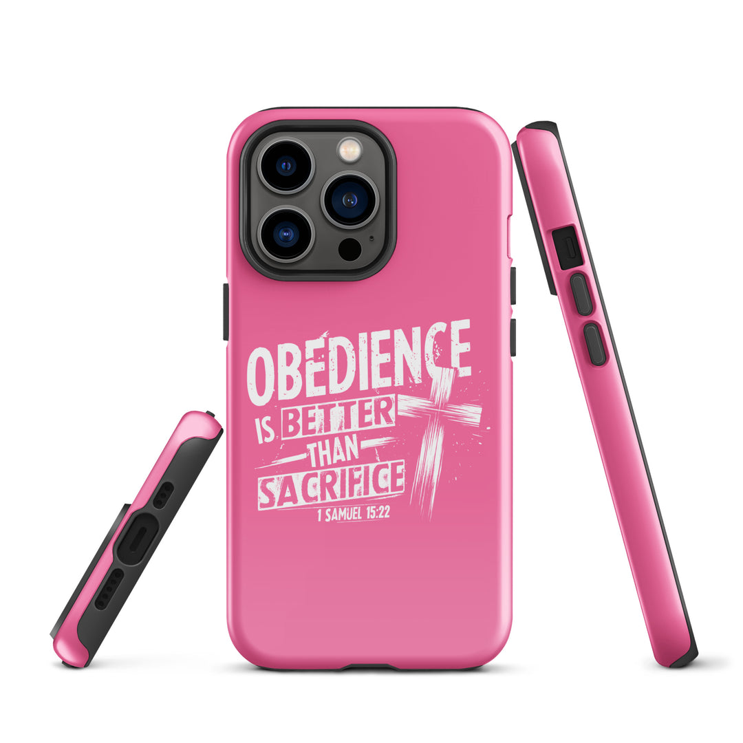 Christian Phone Case Obedience IS Better for iPhone® iPhone® Phone Cases   