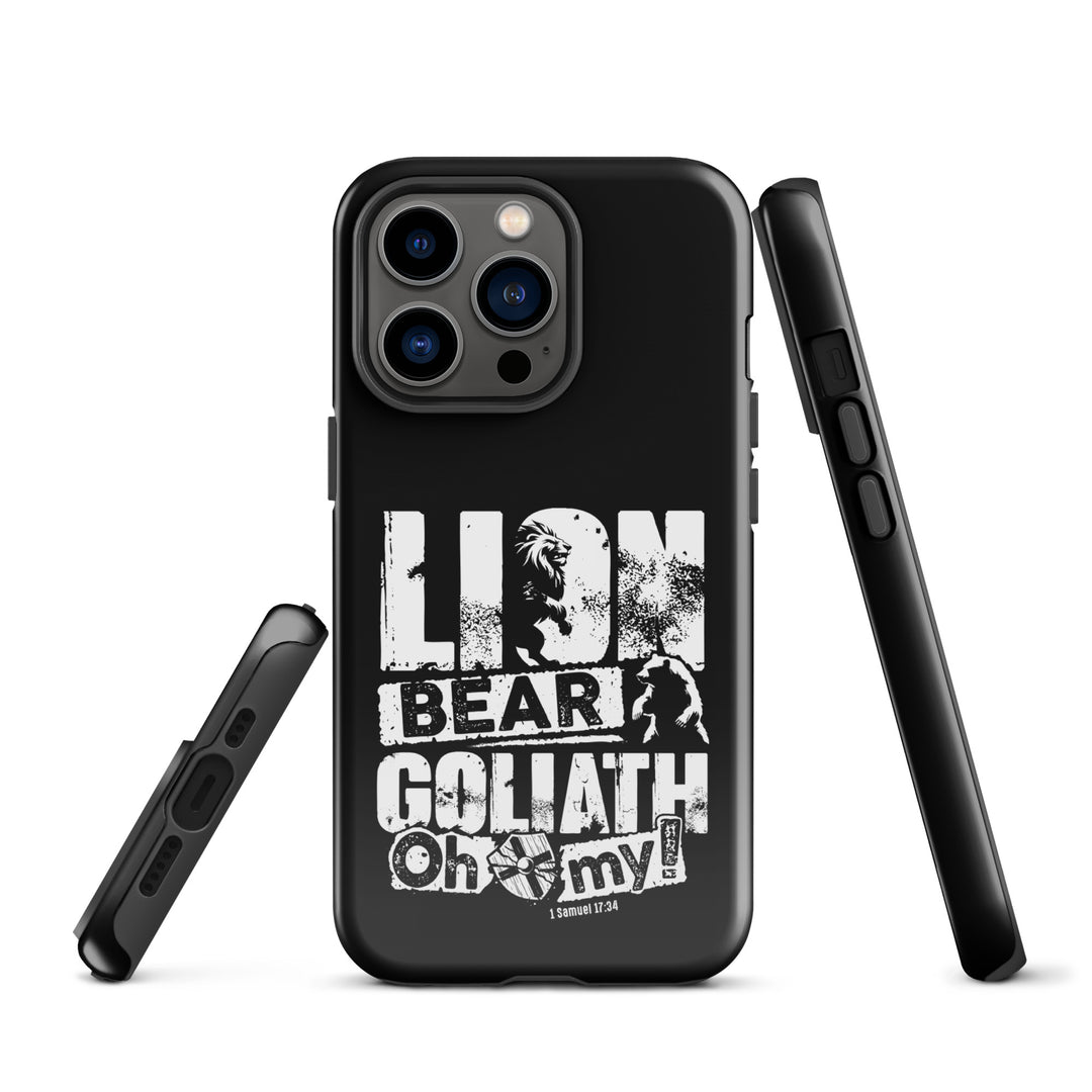 Christian Phone Case Lion Bear Goliath for iPhone® iPhone® Phone Cases   