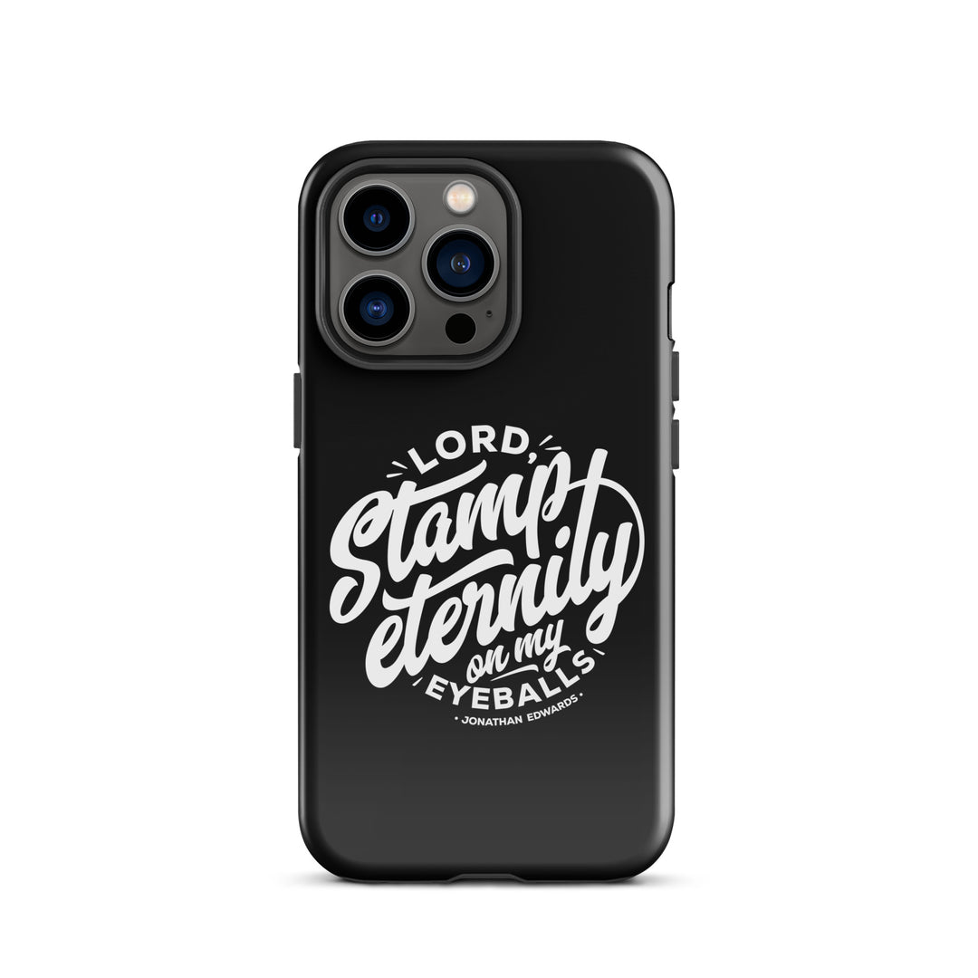 Christian Phone Case Stamp Eternity Black for iPhone® iPhone® Phone Cases Glossy iPhone 13 Pro 