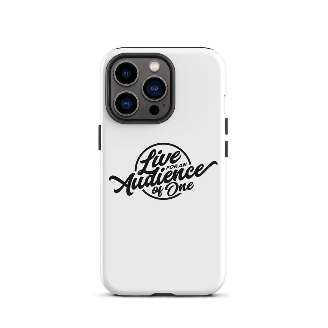 Christian Phone Case Audience of One White for iPhone® iPhone® Phone Cases Glossy iPhone 13 Pro 