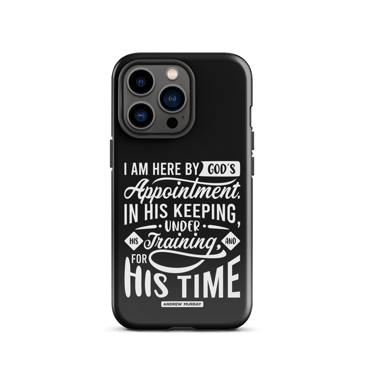 Christian Phone Case His Time Black for iPhone® iPhone® Phone Cases Glossy iPhone 13 Pro 