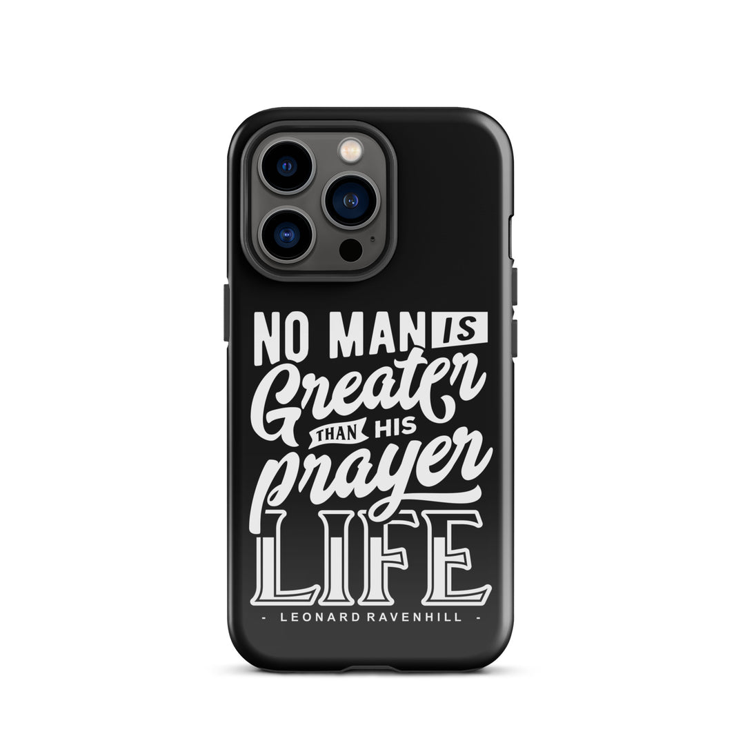 Christian Phone Case Prayer Life Black for iPhone® iPhone® Phone Cases Glossy iPhone 13 Pro 