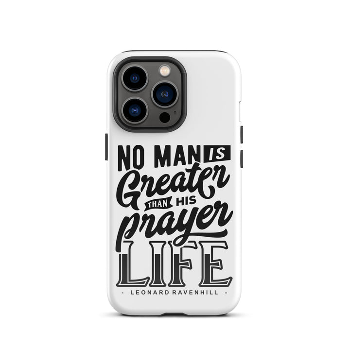 Christian Phone Case Prayer Life White for iPhone® iPhone® Phone Cases Glossy iPhone 13 Pro 