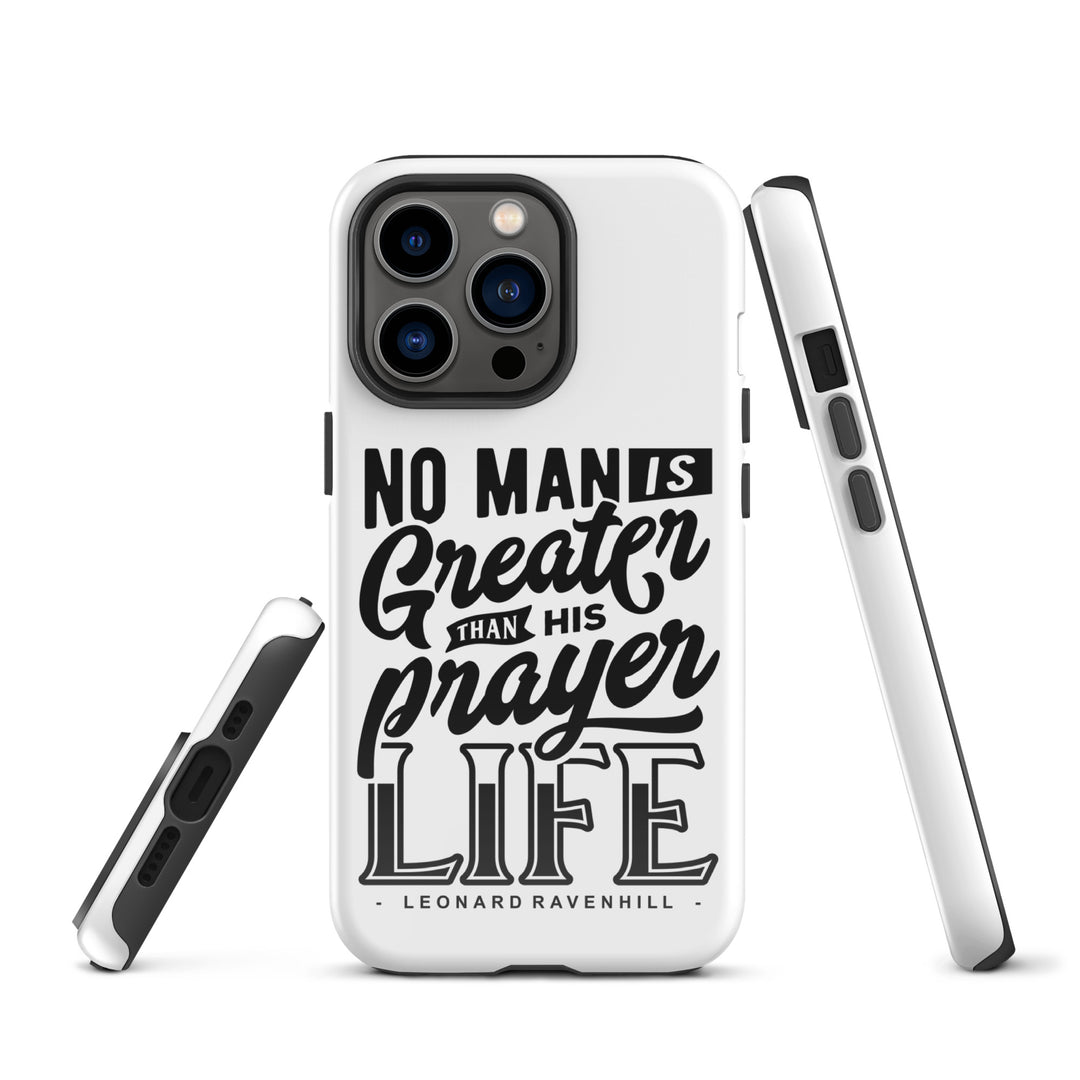 Christian Phone Case Prayer Life White for iPhone® iPhone® Phone Cases   