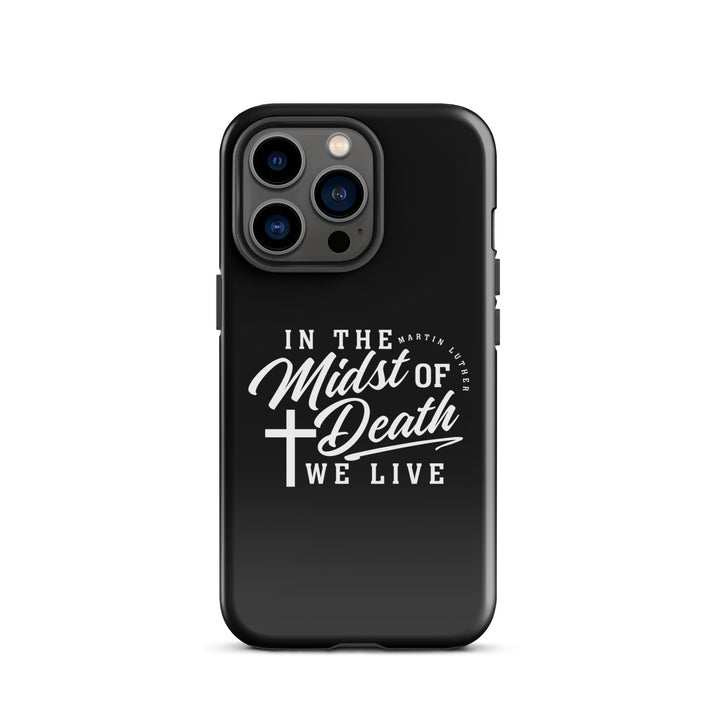 Christian Phone Case Midst of Death Black for iPhone® iPhone® Phone Cases Glossy iPhone 13 Pro 