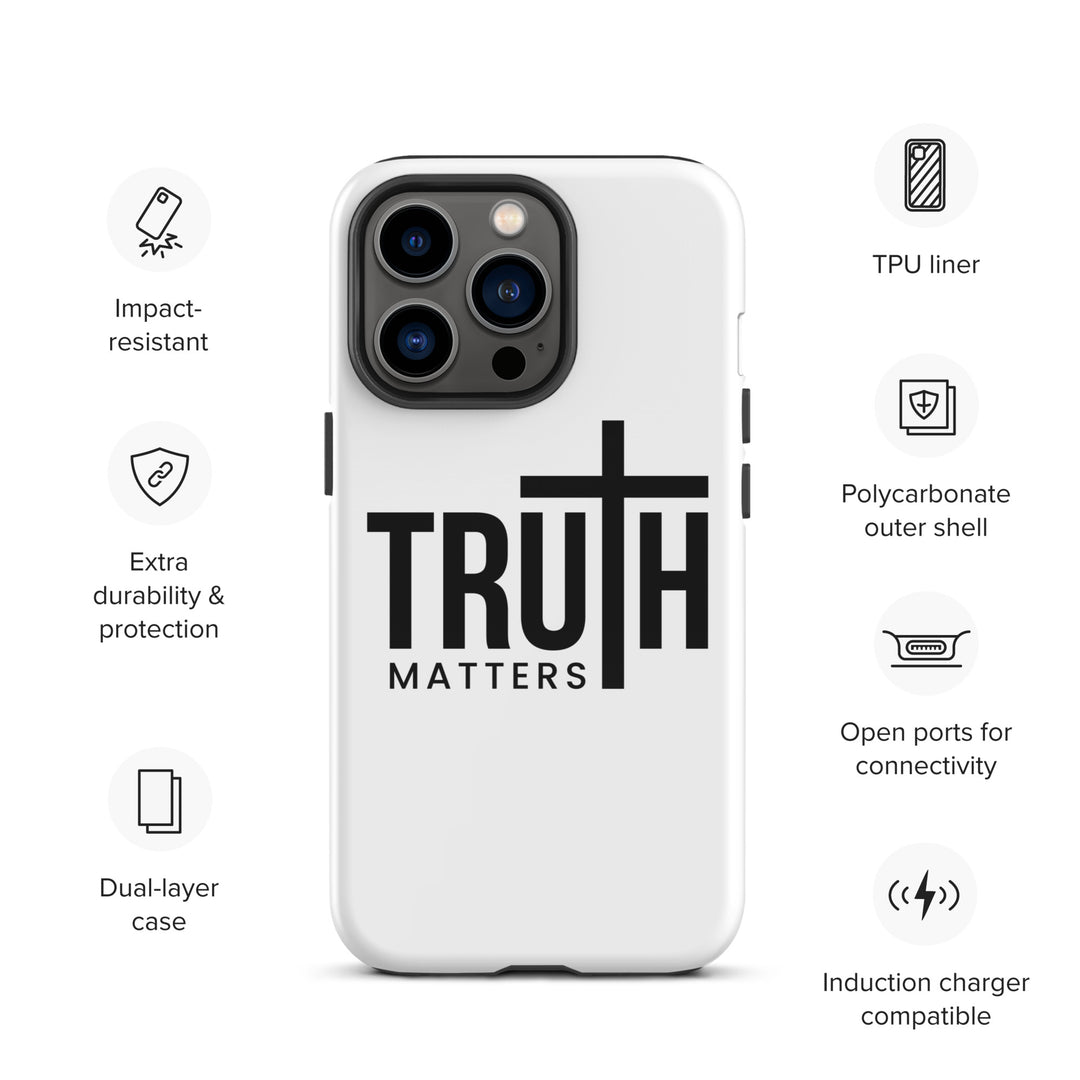 Christian Phone Case Truth Matters White for iPhone® iPhone® Phone Cases   