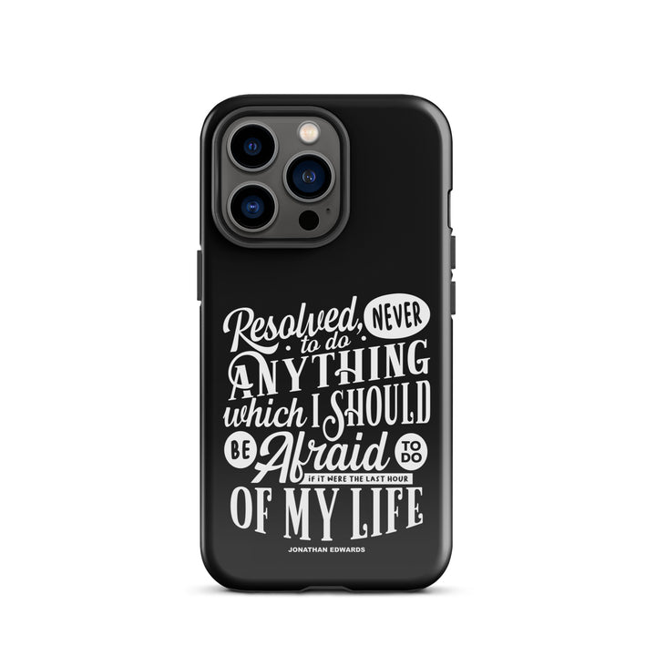 Christian Phone Case Last Hour Black for iPhone® iPhone® Phone Cases Glossy iPhone 13 Pro 