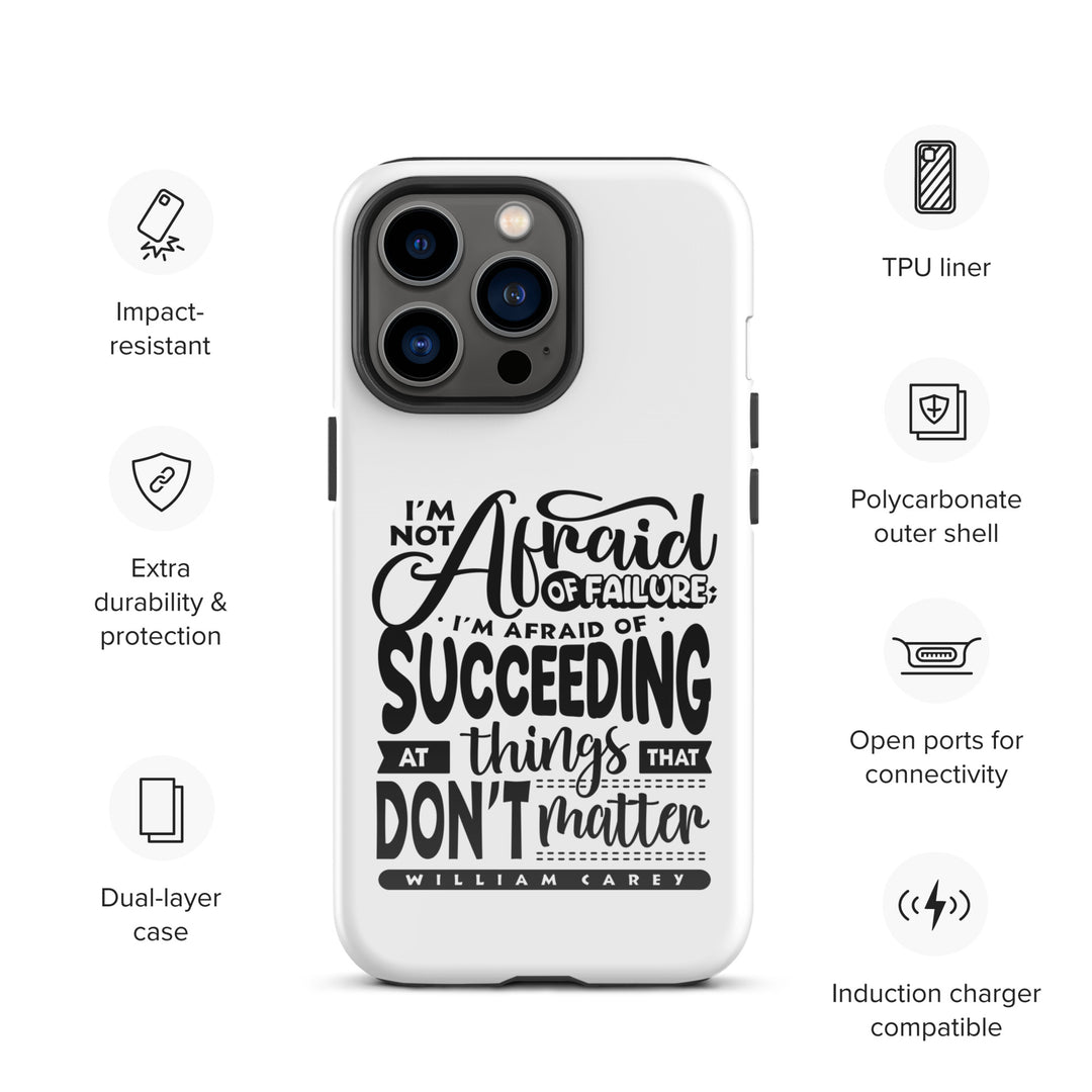 Christian Phone Case Things That Matter White for iPhone® iPhone® Phone Cases   