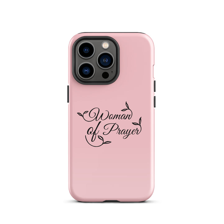 Christian Phone Case Woman of Prayer Pink for iPhone® iPhone® Phone Cases Glossy iPhone 13 Pro 