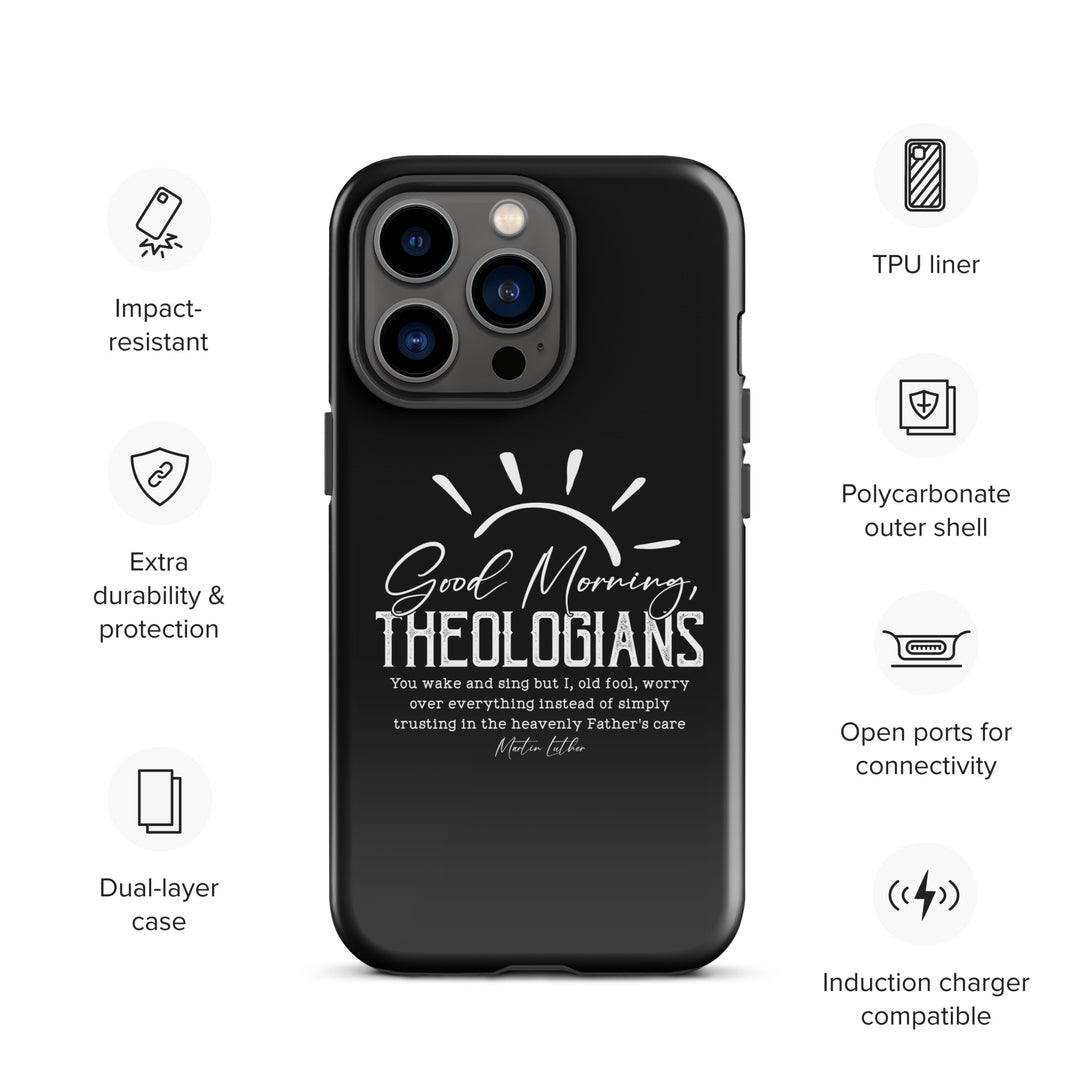 Christian Phone Case Luther's Theologians Black for iPhone® iPhone® Phone Cases   